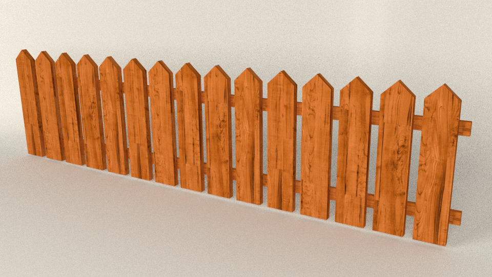 Wood Fence by 12jheller | 3DOcean